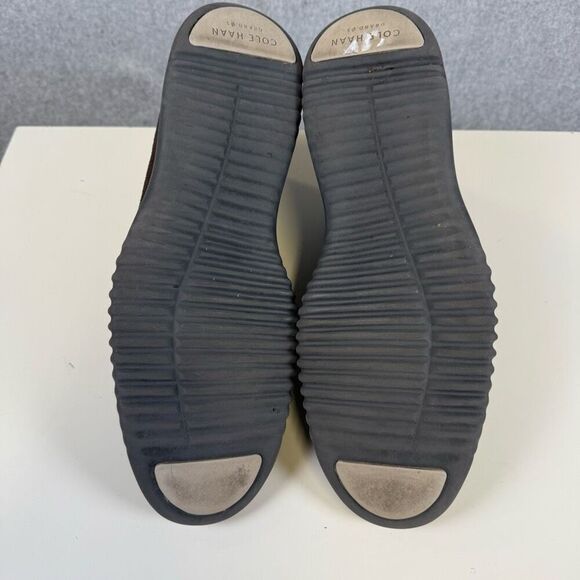 Cole Haan Grand OS Men’s Size 11 Leather Brown Chukka Style Ankle Booties Boots - Picture 7 of 8